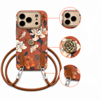 Rosé Garden iPhone Case with Strap – product image 2