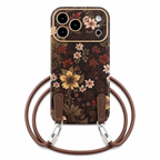 Vintage Garden iPhone Case with Strap – product image 1