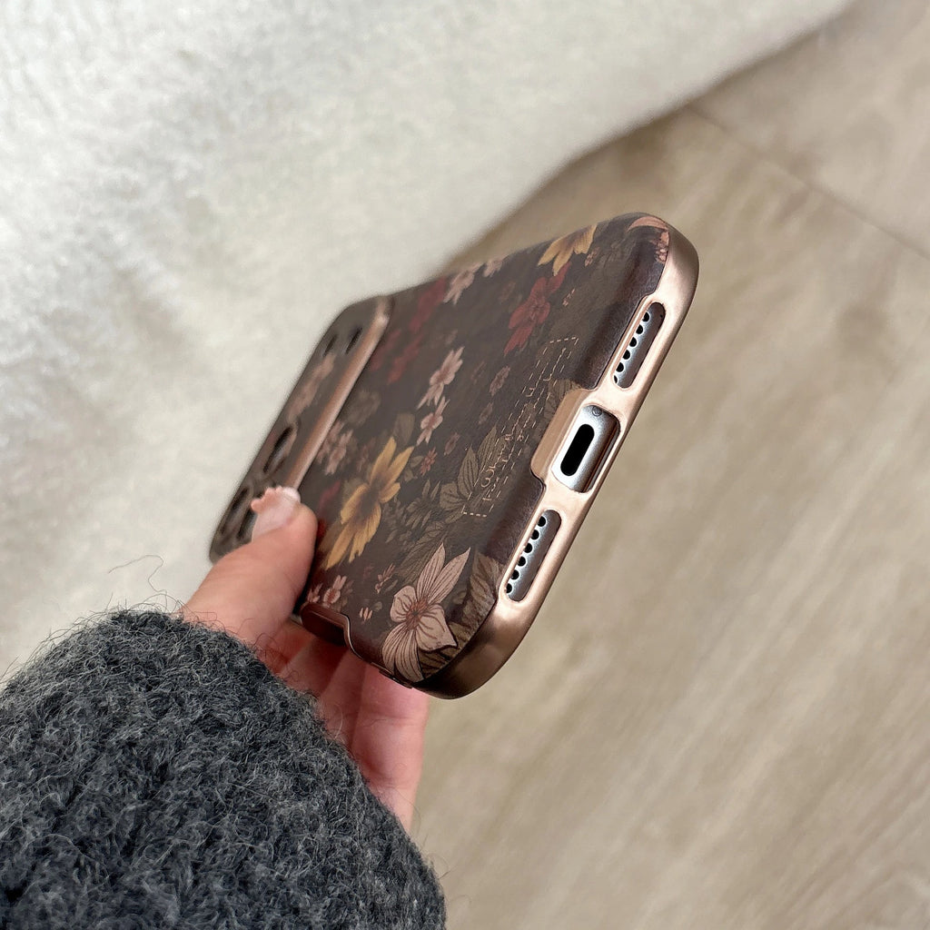 Vintage Garden iPhone Case with Strap – product image 5