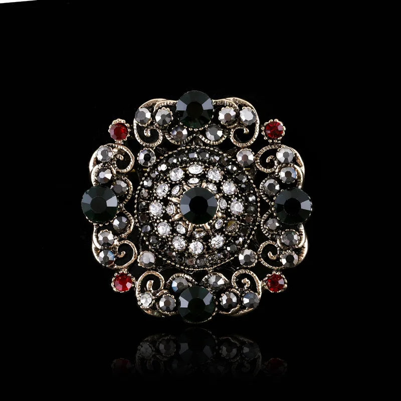 Vintage Geometric Brooch