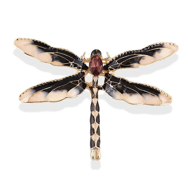 Imperial Enamel Dragonfly Brooch