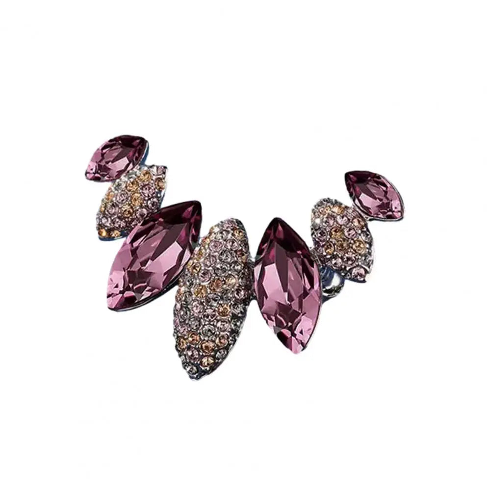 Crystal Statement Brooch