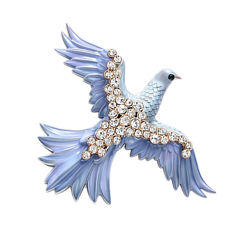 Crystal Statement Brooch