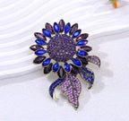 Baroque Sunflower Brooch