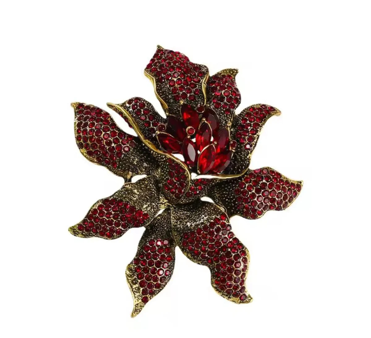 Elegant Flower Brooch