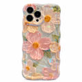 Retro Oil Painting Floral iPhone Case – product image 1