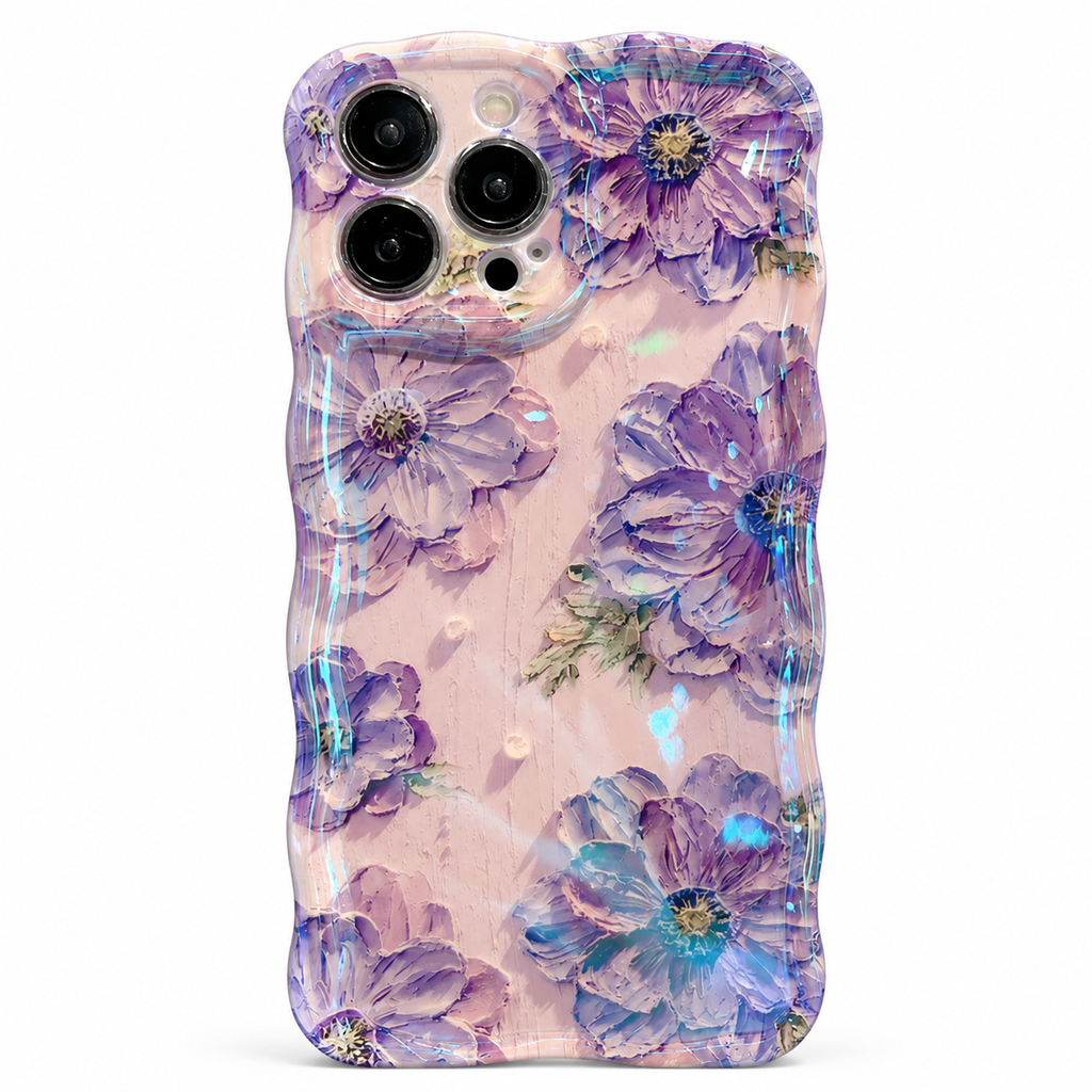 Retro Oil Painting Floral iPhone Case – product image 8