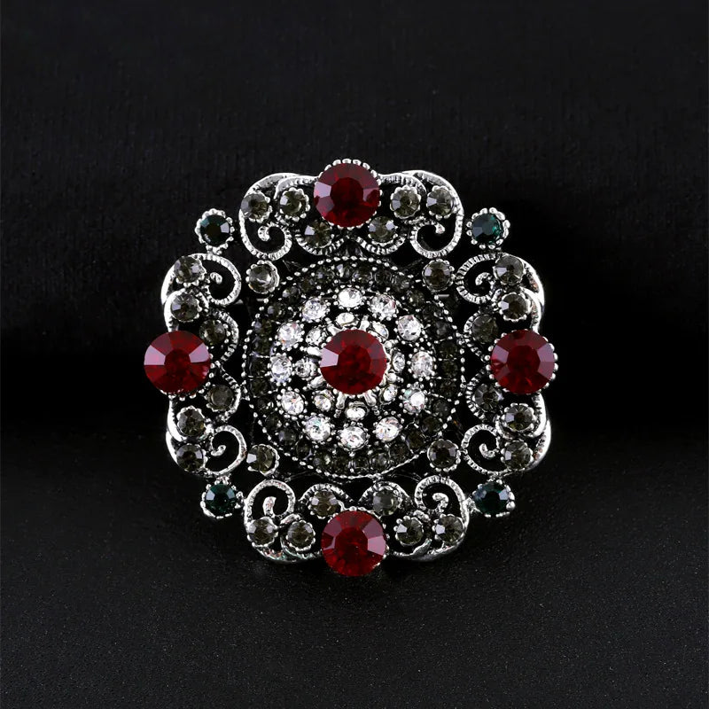 Vintage Geometric Brooch