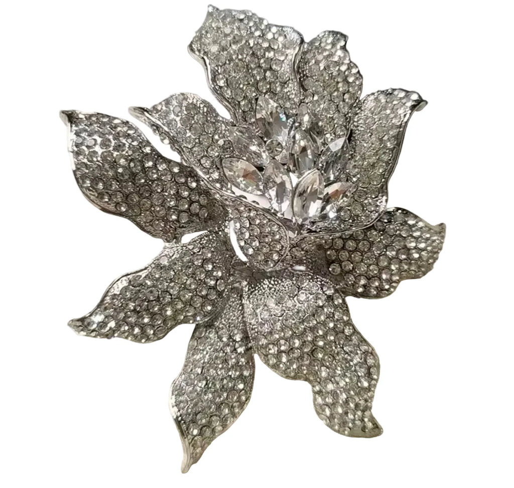 Elegant Flower Brooch