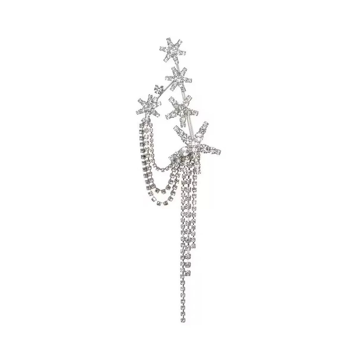Tassel Star Brooch