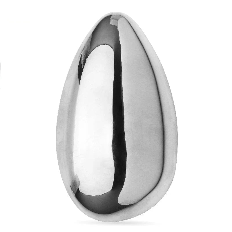 Stainless Steel Geometric Brooch