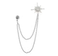 Crystal Star Brooch