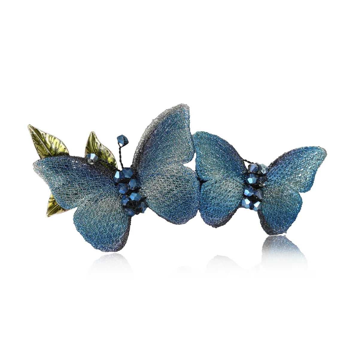 Crystal Butterfly Brooch