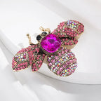 Luxury Vintage Crystal Bee Brooch – view 6