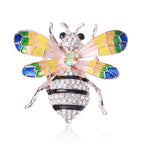 Luxury Vintage Crystal Bee Brooch – view 20