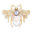 Luxury Vintage Crystal Bee Brooch – view 22