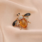 Luxury Vintage Crystal Bee Brooch – view 29