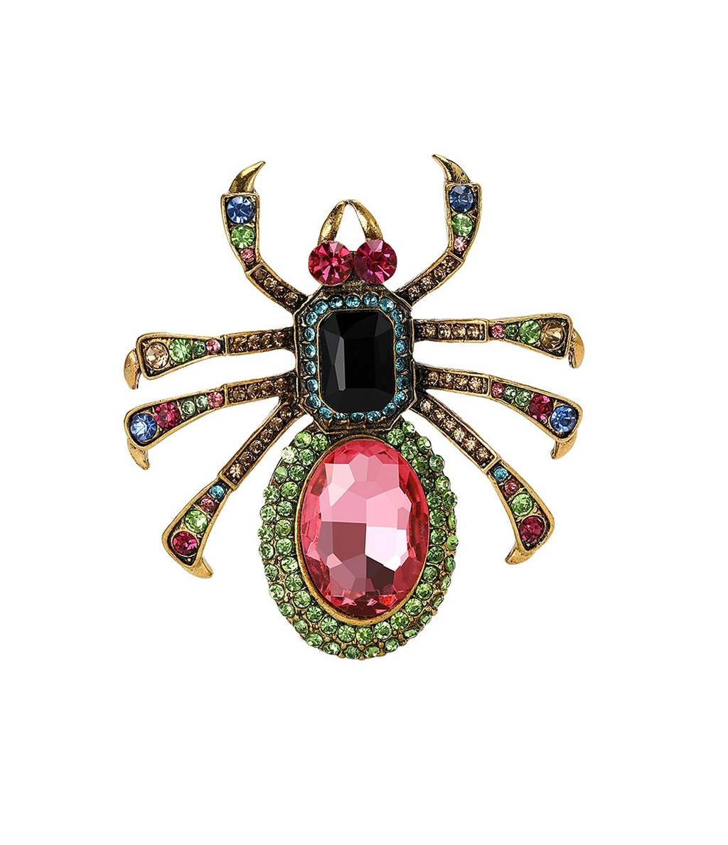 Crystal Spider Brooch – alternate view 3