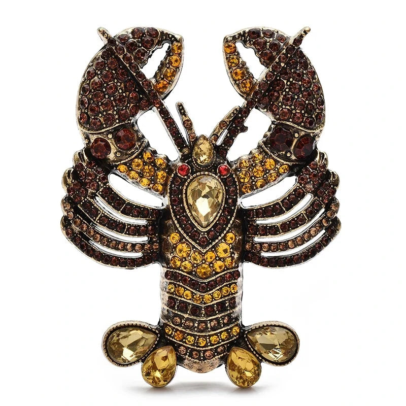 Vintage Lobster Brooch